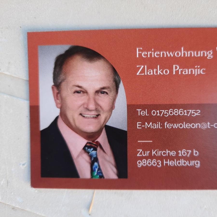 Ferienwohnung Leon Heldburg Exteriér fotografie
